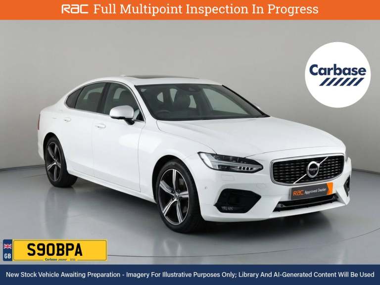 2018 Volvo S90 2.0 D5 PowerPulse R-Design Saloon 4dr Diesel Auto AWD Euro 6 (s/s) (235 ps) Saloon...