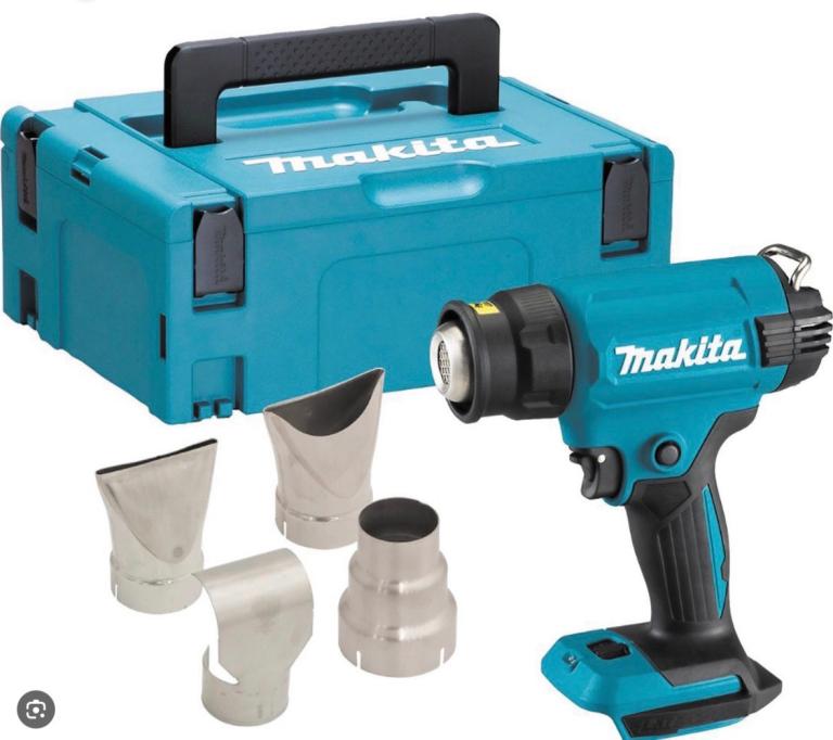 Makita Heat Gun with Nozzles and Case bare unit used once
