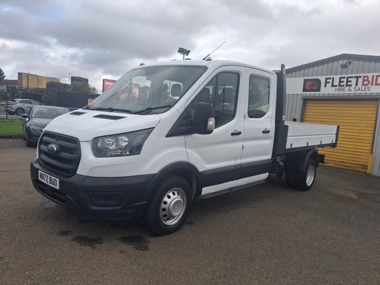 Ford Transit 2.0TDCI 130PS L3 RWD DRW CREWCAB TIPPER EURO 6