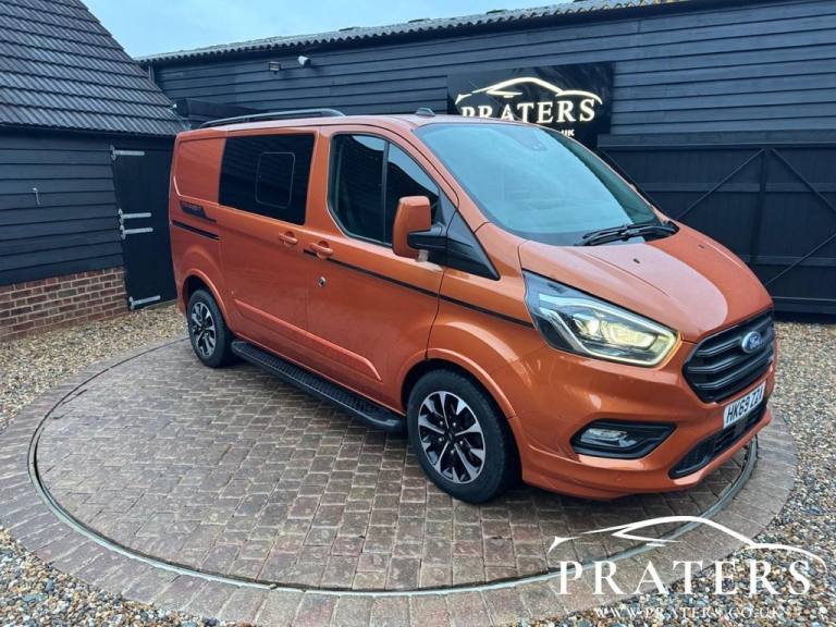 2019 Ford Transit Custom 2.0 EcoBlue 185ps Low Roof D/Cab Sport Van PANEL VAN DIESEL Manual