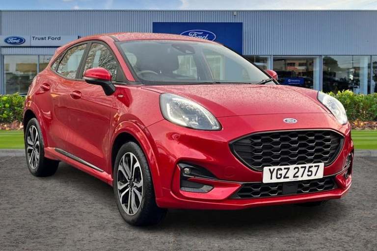 2022 Ford Puma 1.0 EcoBoost Hybrid mHEV ST-Line 5dr - REAR PARKING SENSORS, SAT NAV, CARPL Hatchb...