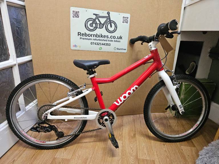 Woom 4 Premium Kids Bike. 20 in Wheels. 7 Speed. Reconditioned. No Offers. #11