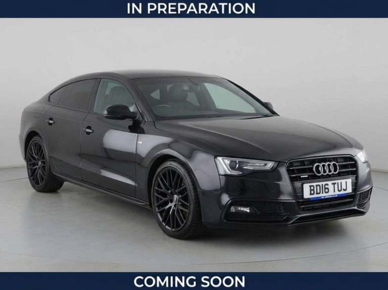 2016 Audi A5 2.0 TDI Black Edition Plus Sportback 5dr Diesel S Tronic quattro Euro 6 (s/ Hatchbac...