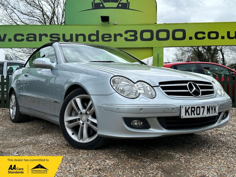 2007 Mercedes-Benz CLK 3.5 CLK350 Avantgarde Auto 2dr Convertible Petrol Automatic