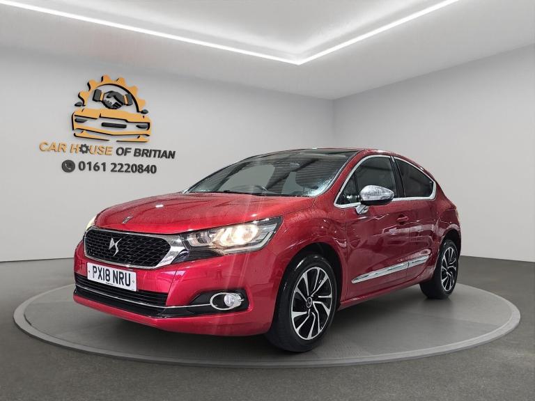 2018 DS Automobiles DS 4 1.2 PureTech Elegance Euro 6 (s/s) 5dr HATCHBACK Petrol Manual