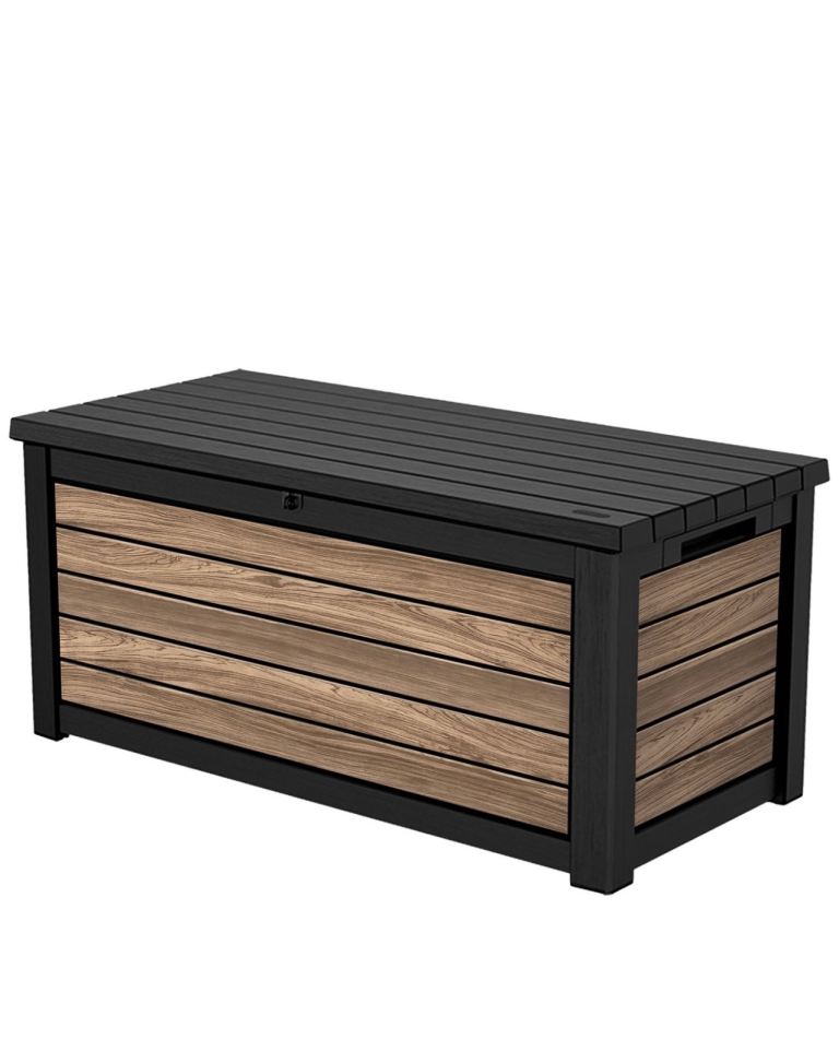 Keter Signature 630L Storage Box, Oak