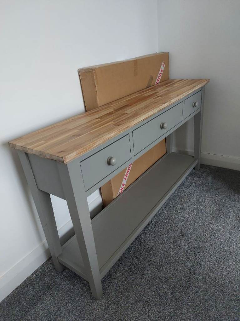 Grey/Taupe console table 