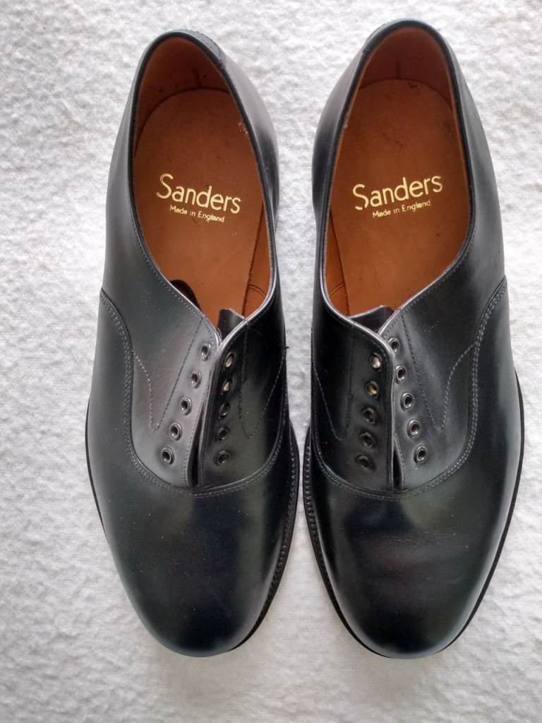All leather mens Oxford shoes (R. N. Officers)