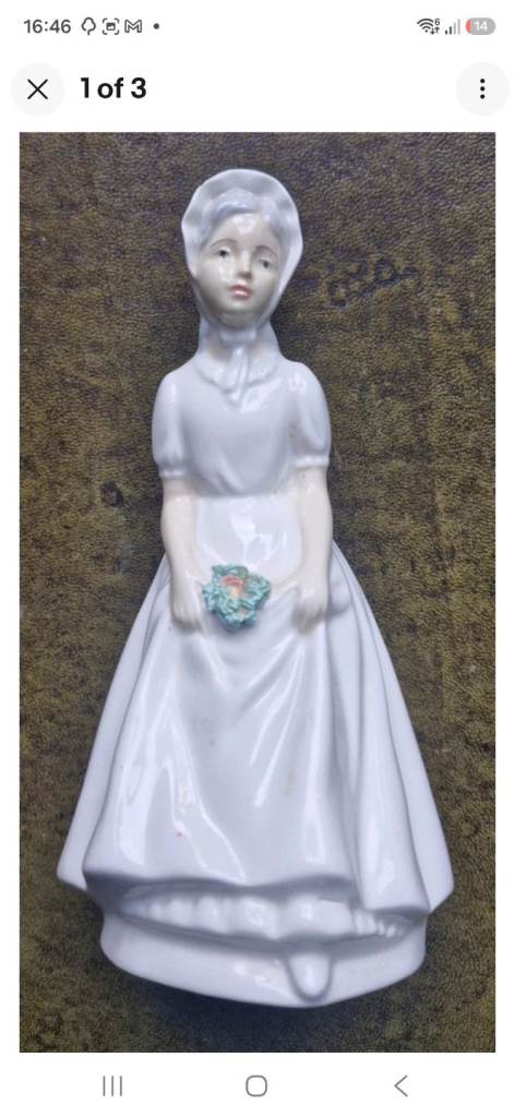 Vintage Porcelain Spanish Girl Figurine Porceval Villamarchante Valencia Spain
