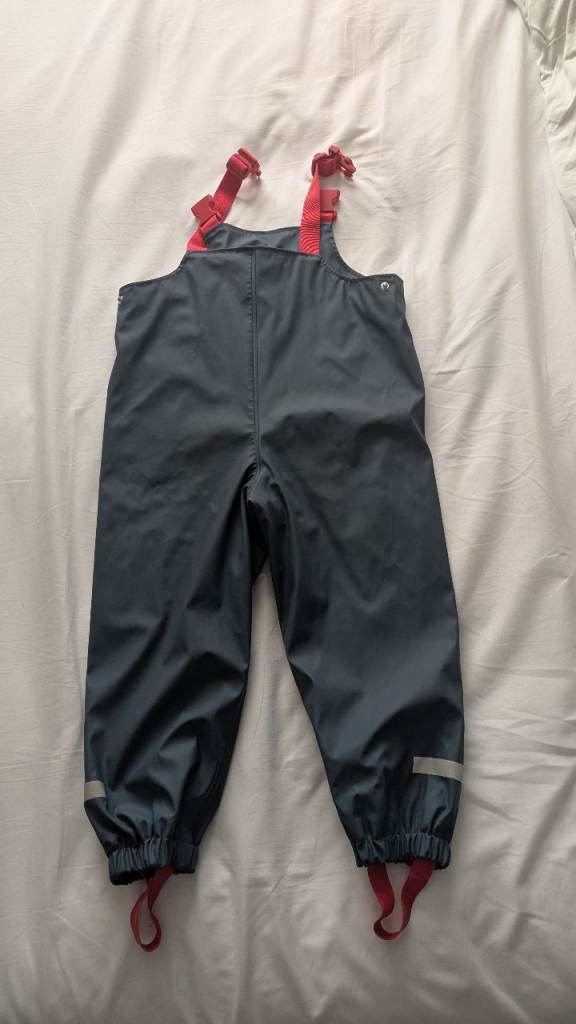 Kids 3/4 Years Waterproof Salopettes