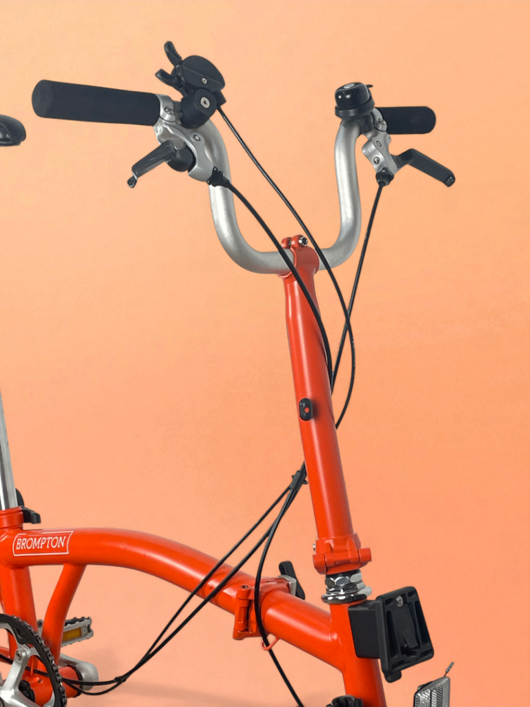 Brompton M3R (C Line Utility) - Luggage Rack - Orange