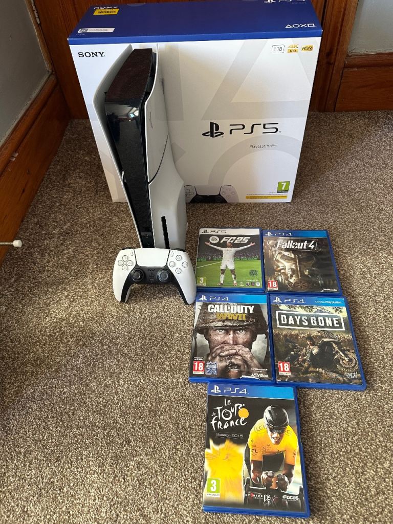 PS5 SLIM DISC 1TB BUNDLE