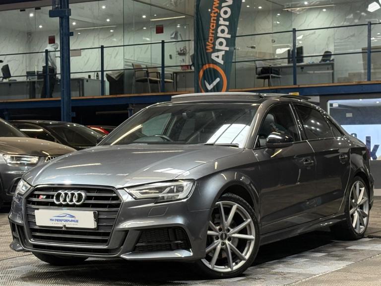 2018 Audi S3 2.0 TFSI Black Edition S Tronic quattro Euro 6 (s/s) 4dr SALOON Petrol Automatic
