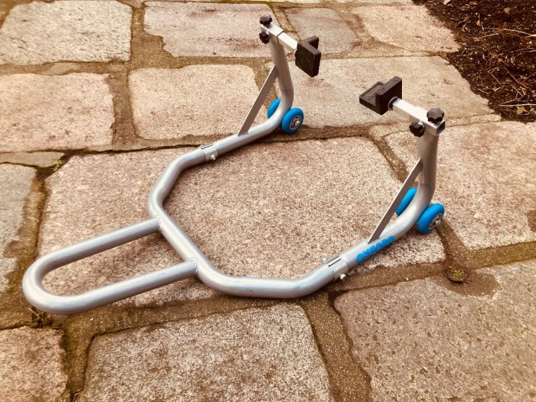 Oxford premium rear paddock stand for motorcycle
