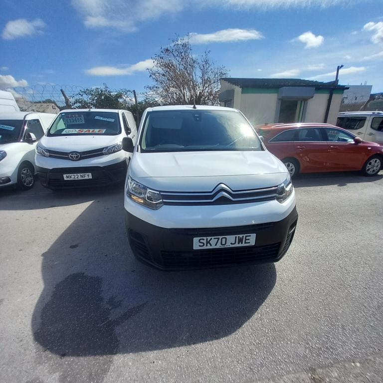2020 Citroen Berlingo 1.5 BlueHDi 650Kg X 75ps PANEL VAN Diesel Manual