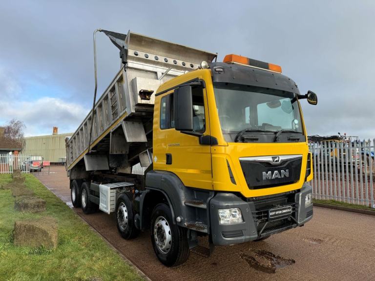 MAN TGS 35.400 2016 (66) EURO 6, 8X4 THOMPSON ALLOY TIPPER