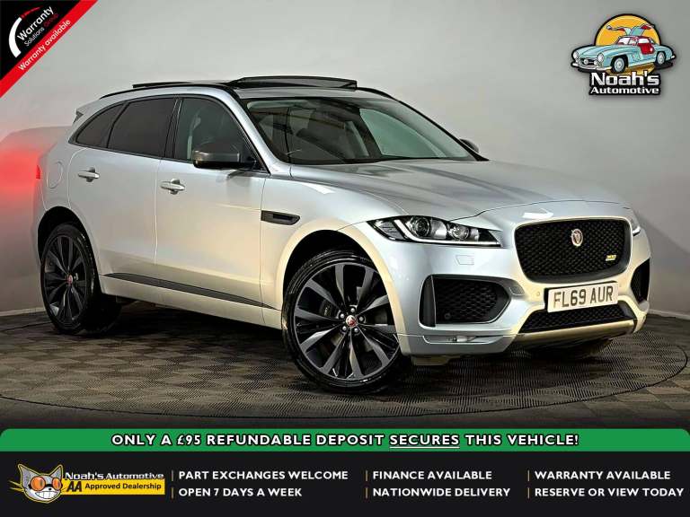 2019 69 JAGUAR F-PACE V6 SPORT 3.0 DIESEL AUTOMATIC AWD 4X4 5 DOOR SUV 300 BHP