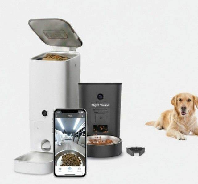 7 LITRES Pet Feeder with Camera, Automatic Portion Control, App-Enabled