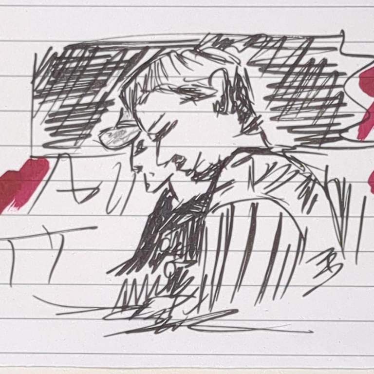 Original sketch 'Working Together'  