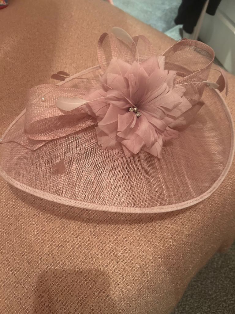 Mother of bride/ groom dress with matching hat