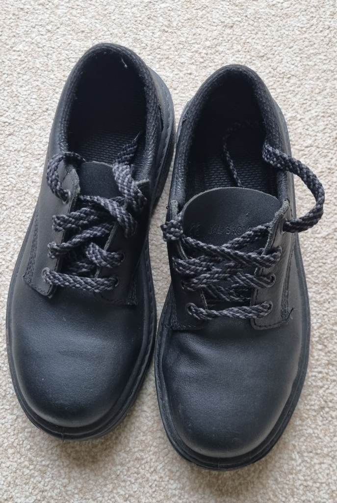 Workboot Unisex antistatic oil resistant work steel toe cap shoes, black, size 4 (no make)