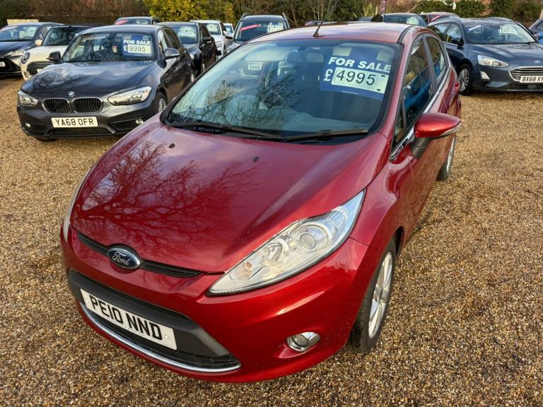 2010 Ford Fiesta 1.4 Zetec 5dr Auto HATCHBACK Petrol Automatic