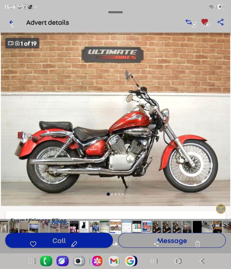 Suzuki vr 125 intruder