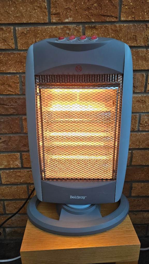 Beldray Oscillating Halogen Heater.