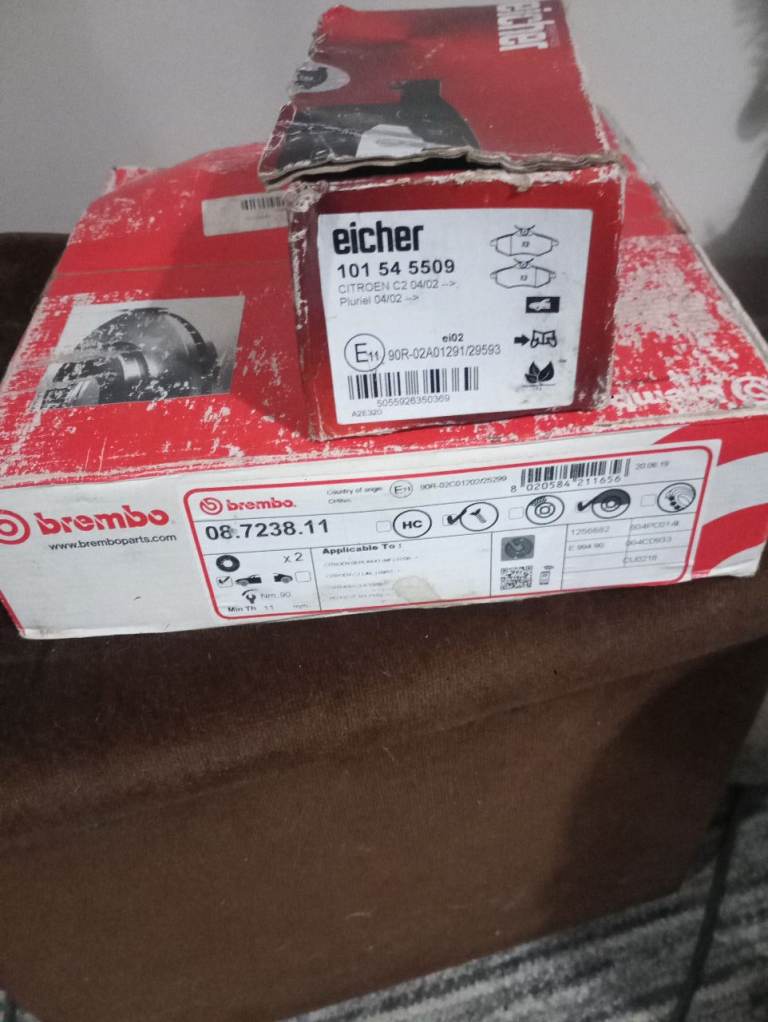 Shocks and springs for a Citroen c2 