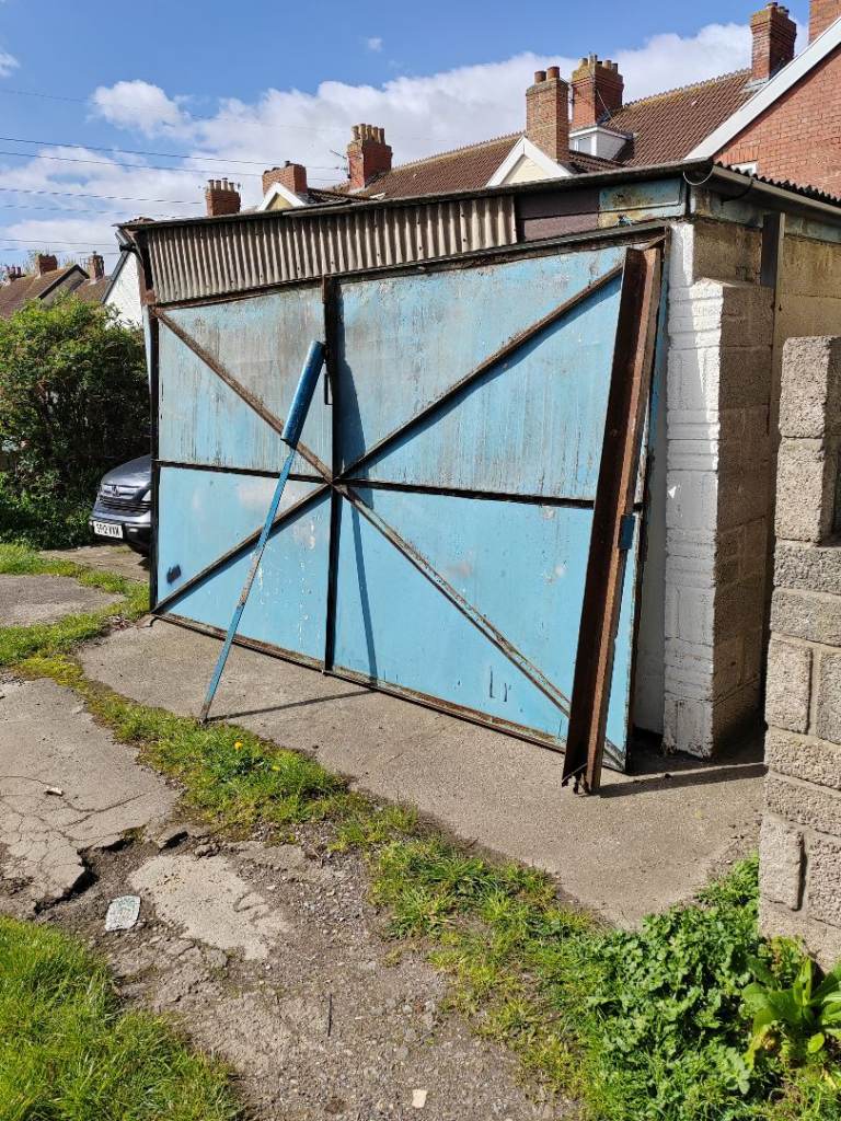 Scrap metal - large garage door