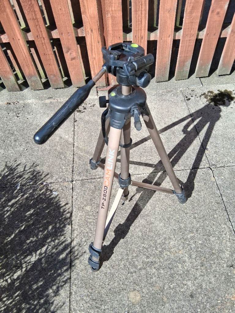 CAMLINK TP-2800 Camera Tripod – Good Condition