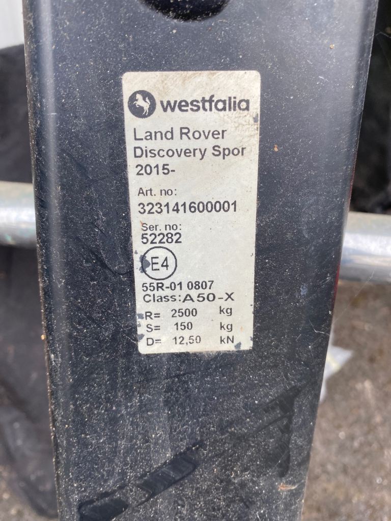 Detachable Tow Bar for (new style) Land Rover Discovery Sport