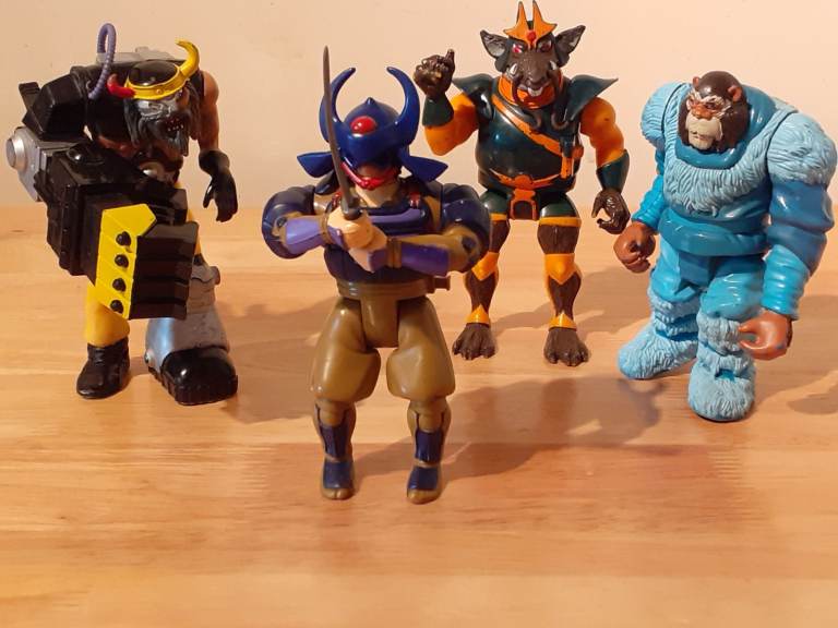 Vintage LJN Thundercats Hachiman, Hammerhand Ratar-o & Snowman bundle