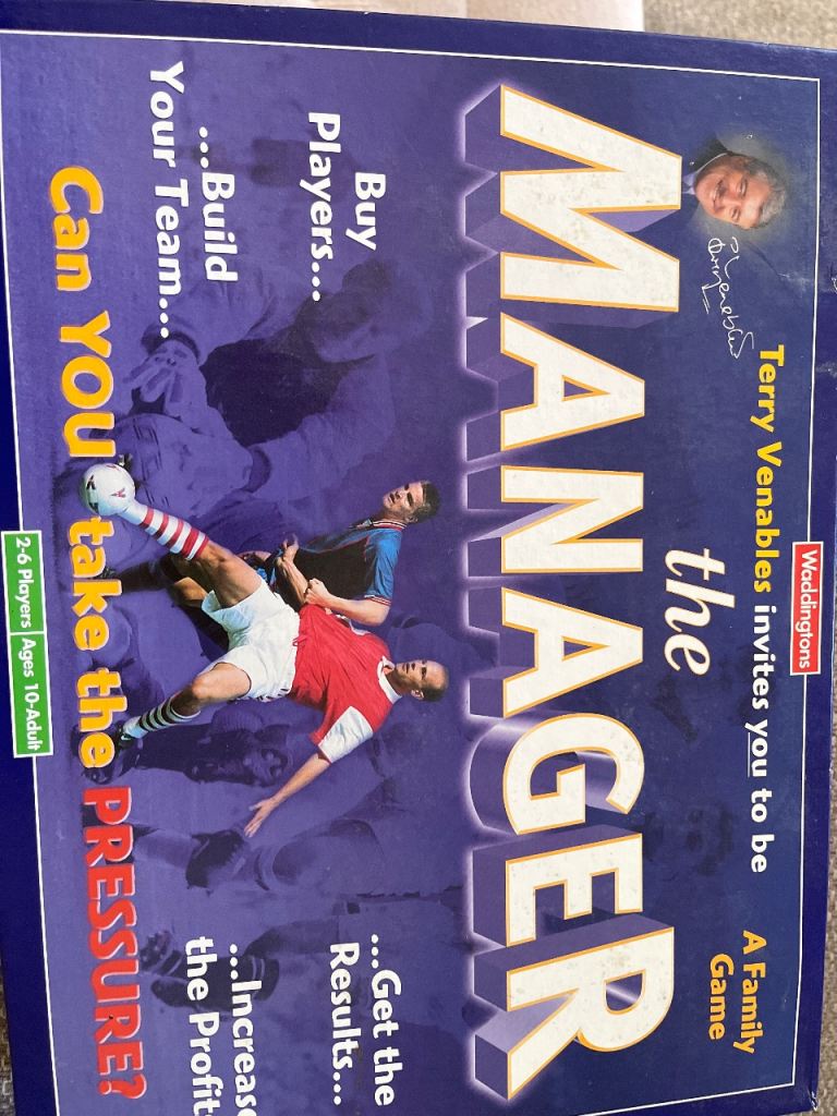 The Manager board game