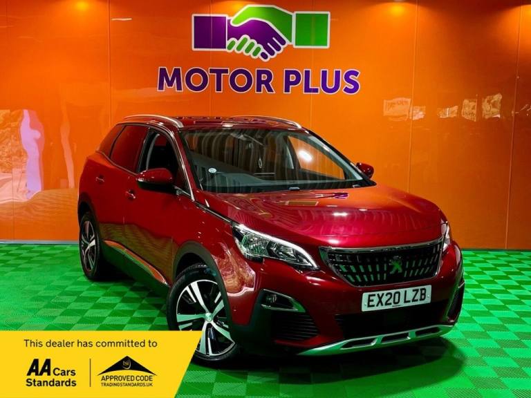 2020 20 PEUGEOT 3008 1.2 PURETECH ALLURE SUV 5DR PETROL MANUAL EURO 6 (S/S) (130