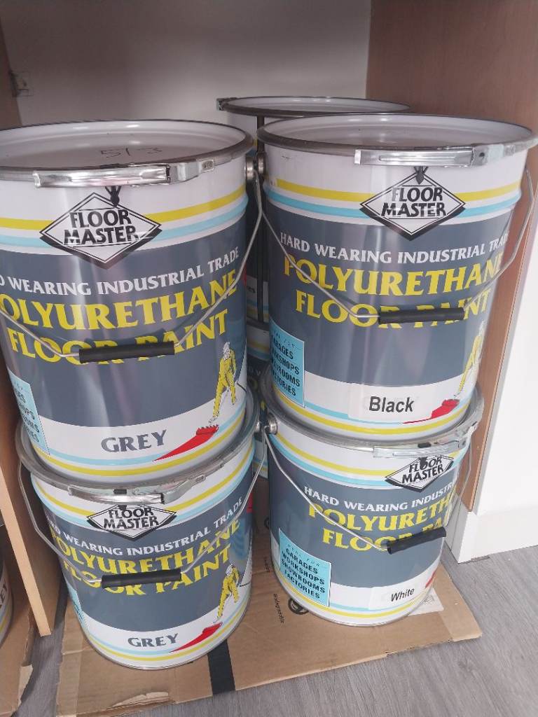 Polyurethane floor paint 