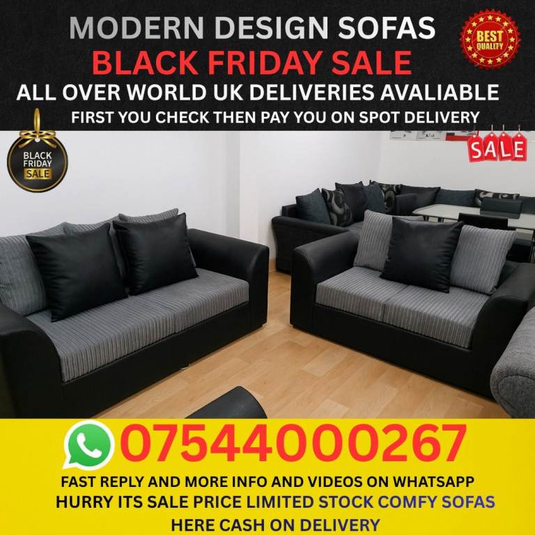Comfort Seating Sofa – New Stock