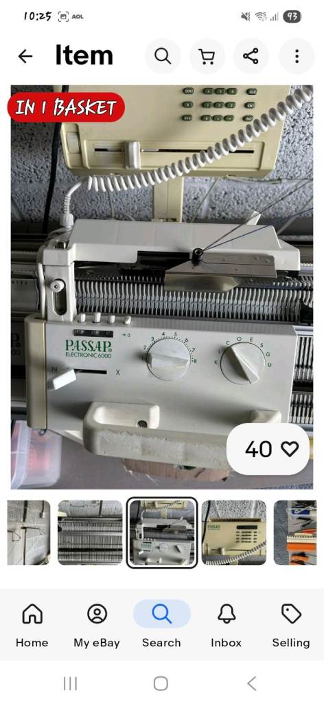 Passap E6000 Knitting Machine