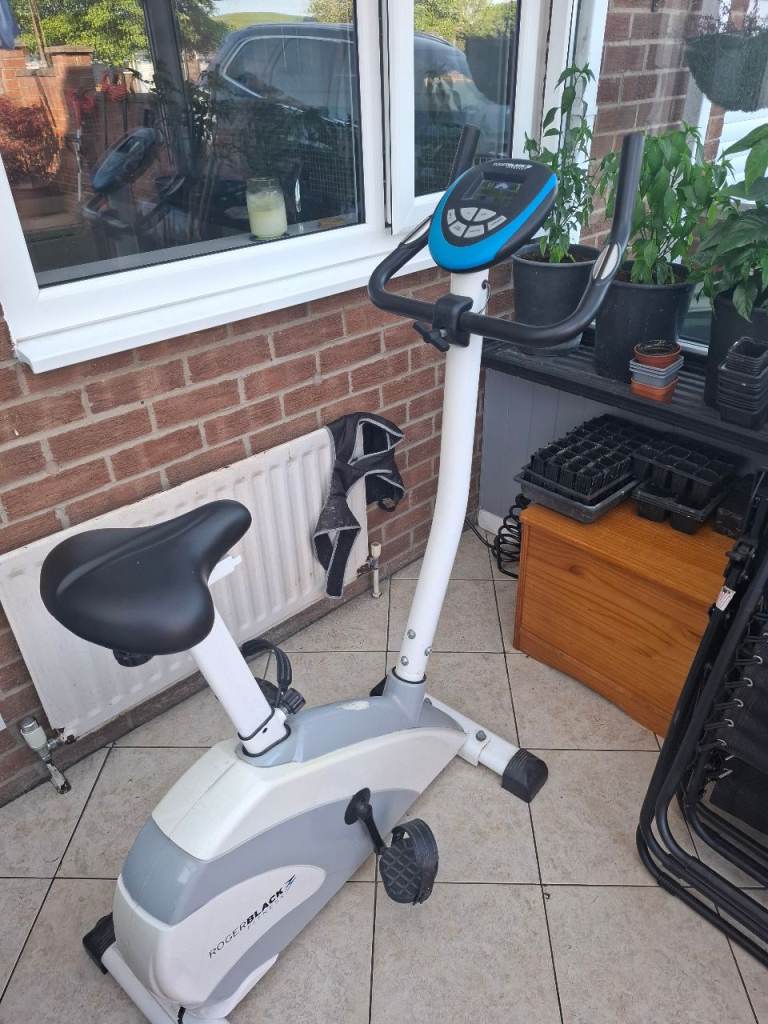 Roger black exercise bike