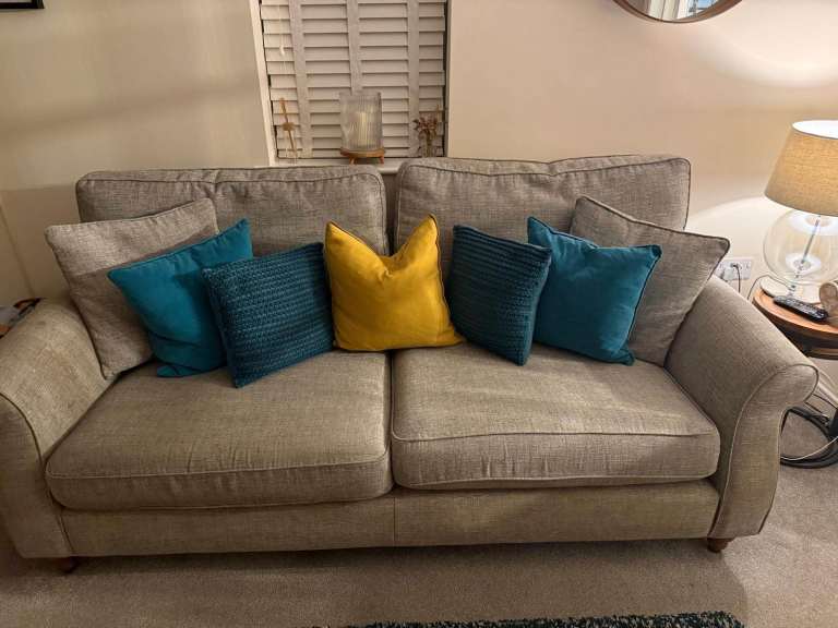 Next Marl Effect 4 seater sofa 