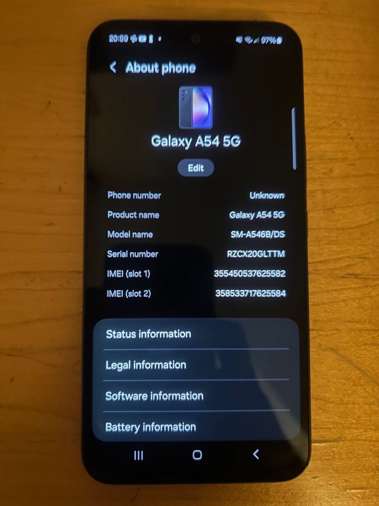 Samsung Galaxy A54 5G 