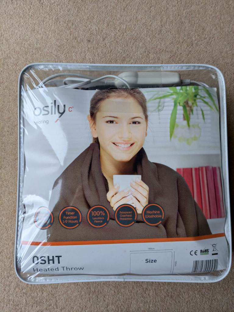 Osily Electric Throw like new only used a couple of times.