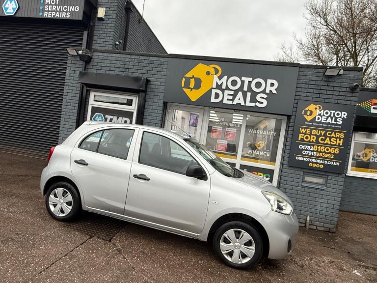  Nissan Micra 1.2 Visia Euro 6 5dr Petrol Manual