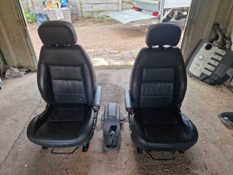 FOR SALE: VW Sharan / Seat Alhambra / Ford Galaxy Leather Front Seats + OEM Rear Screens + Console
