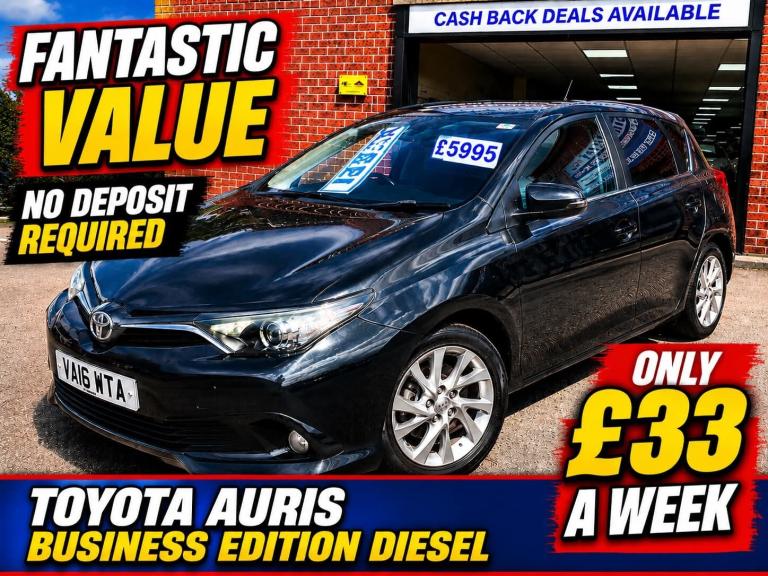 2016 Toyota Auris 1.6 D-4D Business Edition 5dr HATCHBACK Diesel Manual