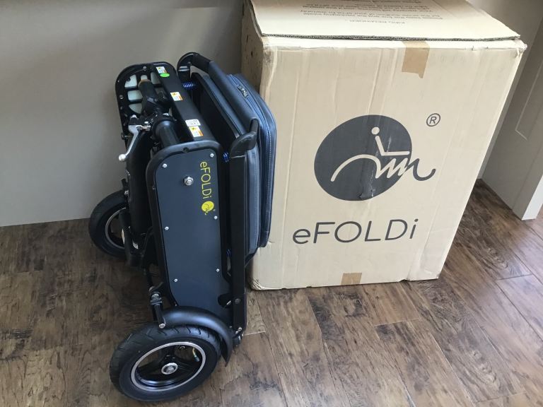 2024 Newer Model, Efoldi Explorer Mobility Scooter, Road Legal, V5C,Immaculate Unmarked Condition.