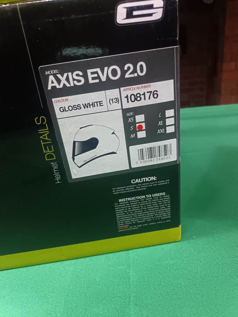 NEW Motorcycle helmet unopen box unused new