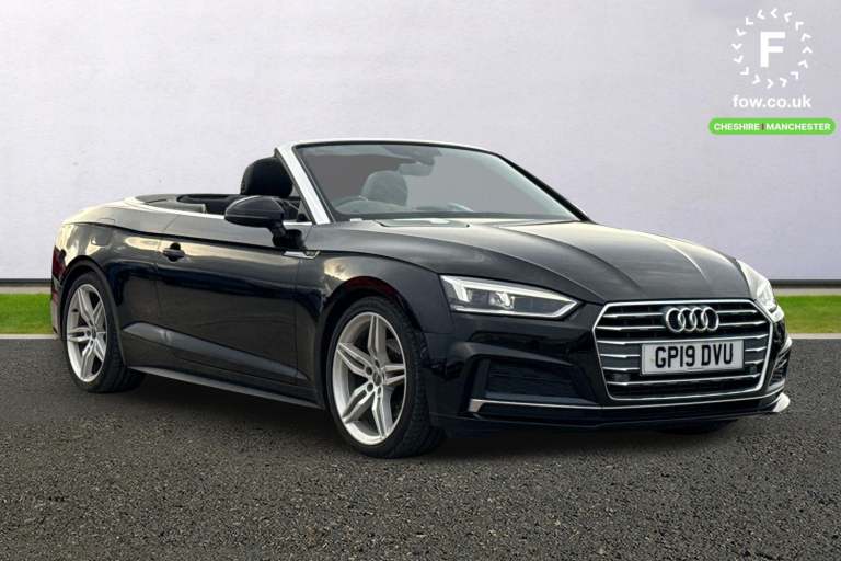 2019 Audi A5 40 TFSI S Line 2dr S Tronic Convertible Automatic