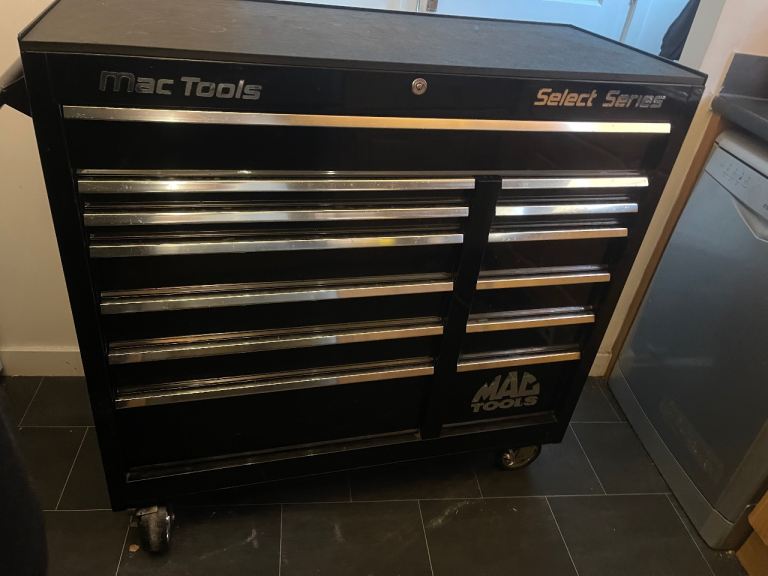 Mac tools tool roller cab tool box