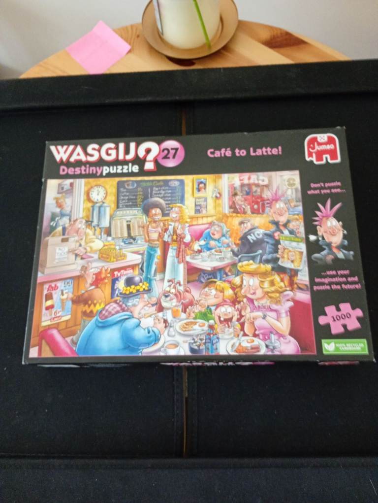 Wasgij Destiny Puzzle 1000 Pieces - Cafe to Latte!